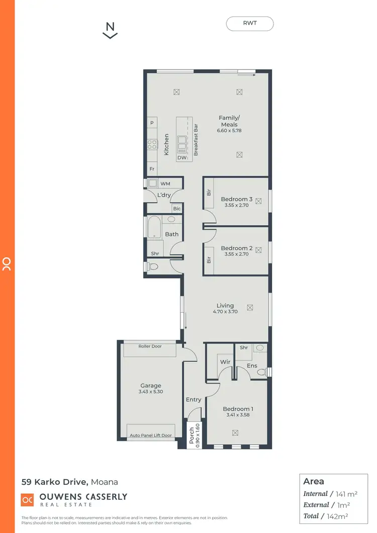 Floorplan of Homely house listing, 59 Karko Drive, Moana SA 5169