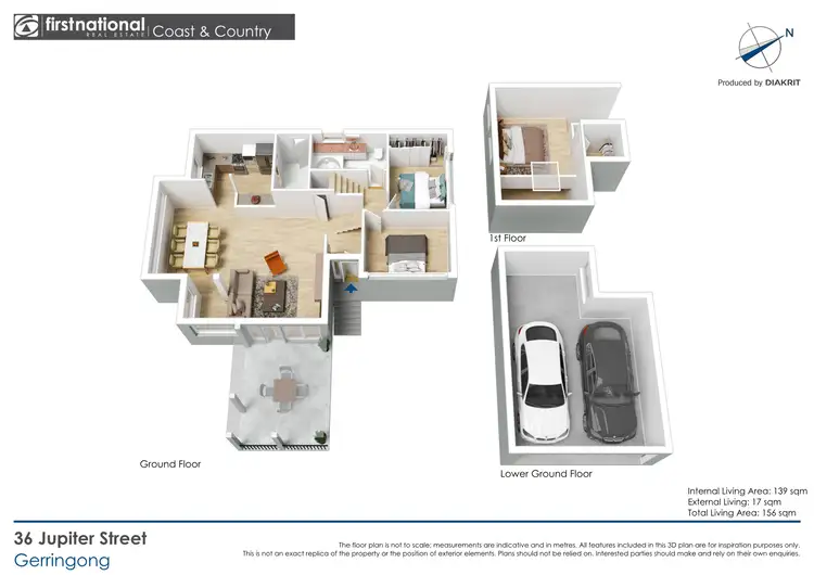 Floorplan of Homely house listing, 36 Jupiter Street, Gerringong NSW 2534