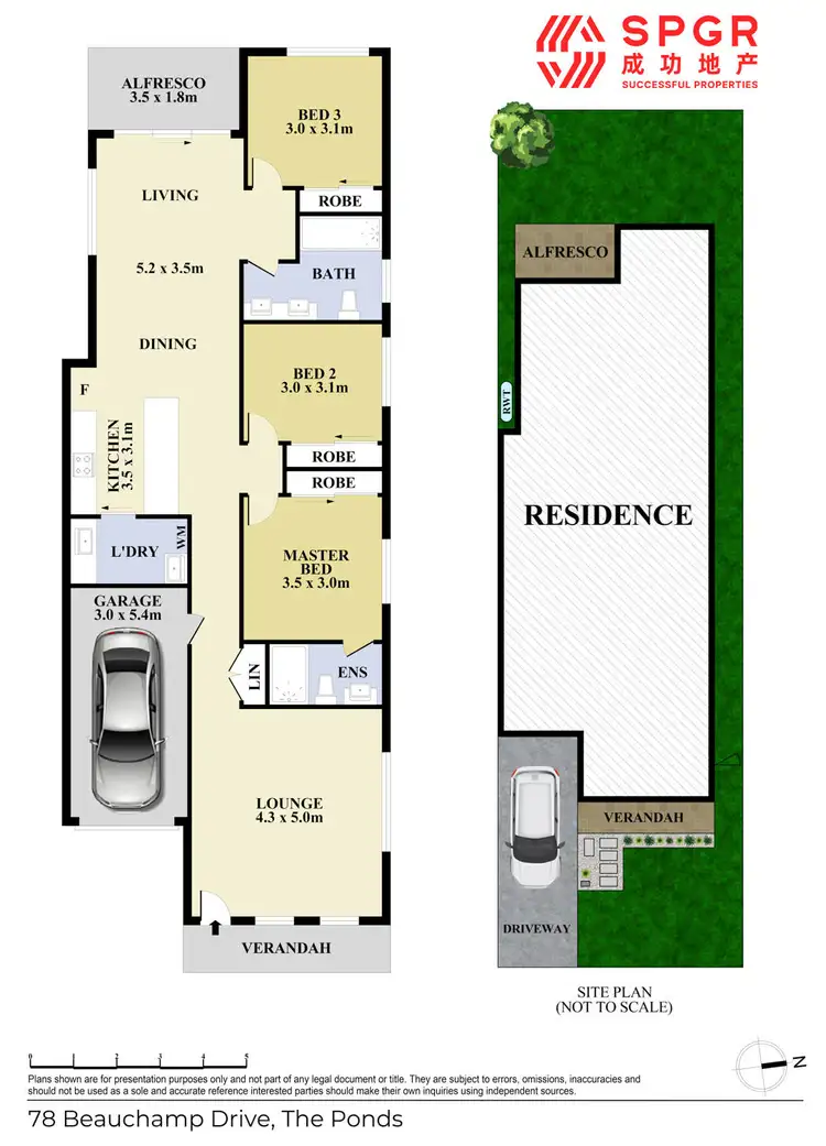 Floorplan of Homely house listing, 78 Beauchamp Drive, The Ponds NSW 2769