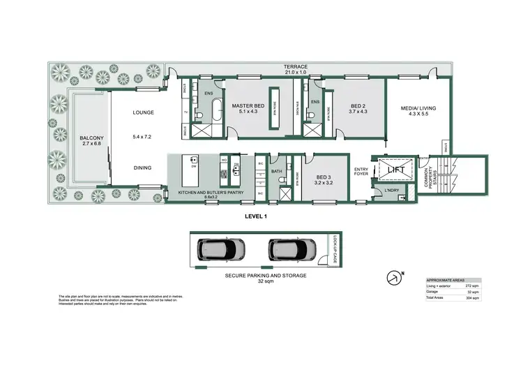Floorplan of Homely apartment listing, 1/24 Aitken Avenue, Queenscliff NSW 2096