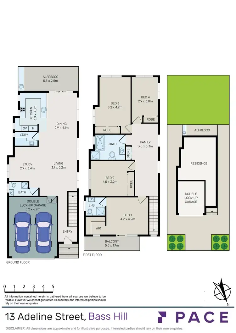 Floorplan of Homely house listing, 13 Adeline Street, Bass Hill NSW 2197