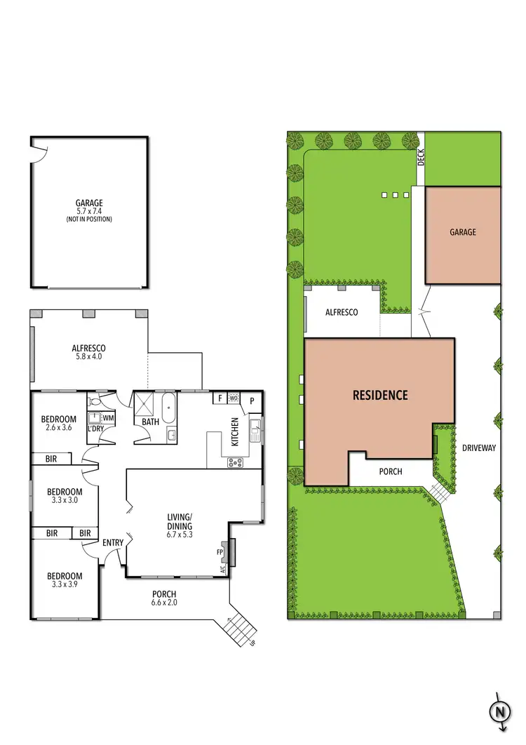 Floorplan of Homely house listing, 26 Bellevue Avenue, Burwood East VIC 3151
