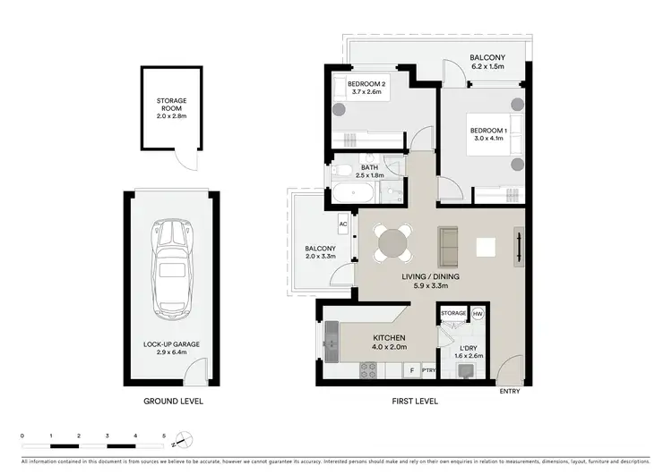 Floorplan of Homely apartment listing, 1/31 Queens Road, Brighton-Le-Sands NSW 2216