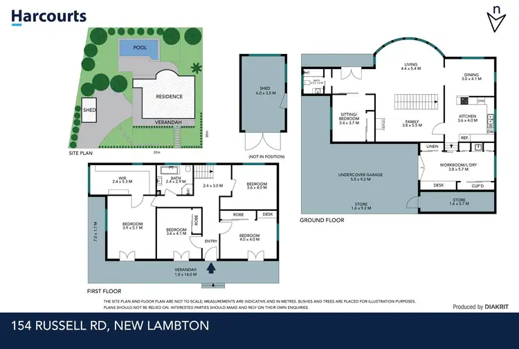 Floorplan of Homely house listing, 154 Russell Road, New Lambton NSW 2305