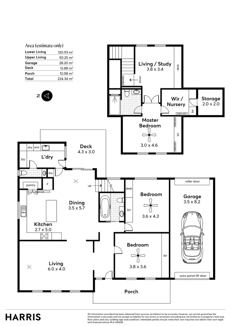 Floorplan of Homely house listing, 1 Myrtle Avenue, Myrtle Bank SA 5064