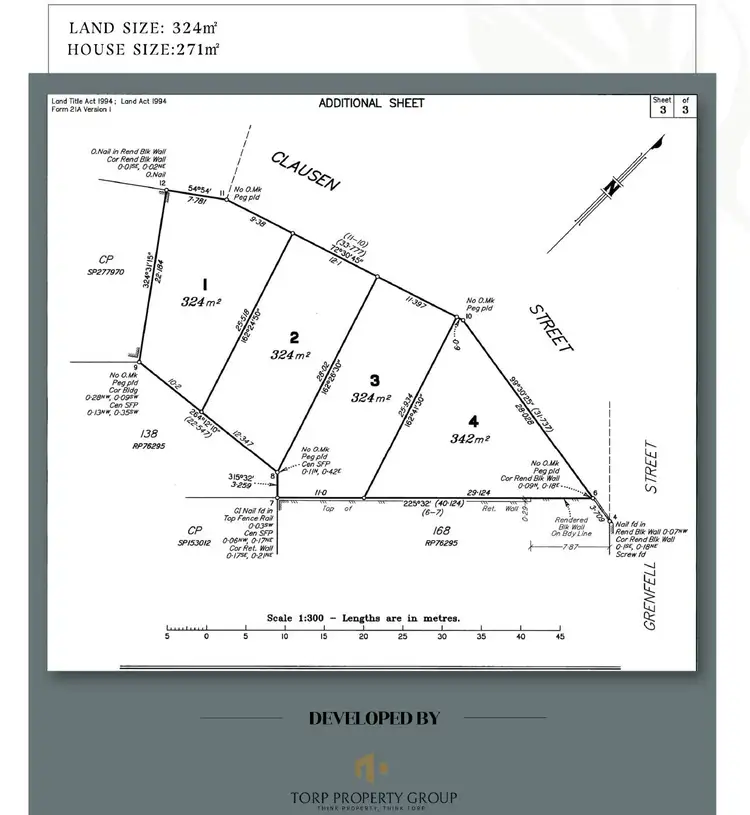 Floorplan of Homely land listing, 37 Clausen Street, Mount Gravatt East QLD 4122