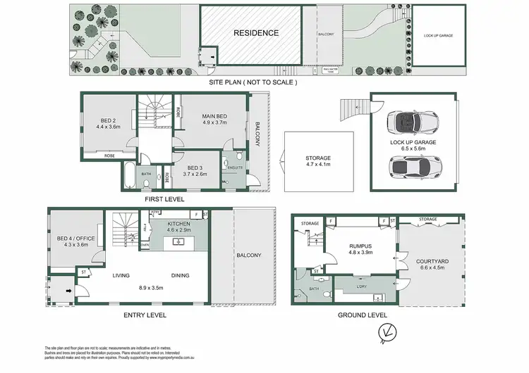 Floorplan of Homely house listing, 86 Cremorne Road, Cremorne Point NSW 2090