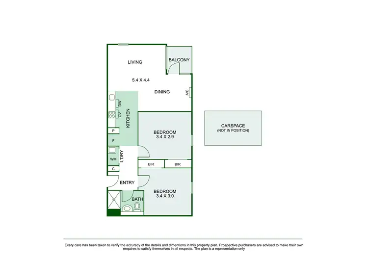 Floorplan of Homely apartment listing, 209/233 Dandenong Road, Prahran VIC 3181