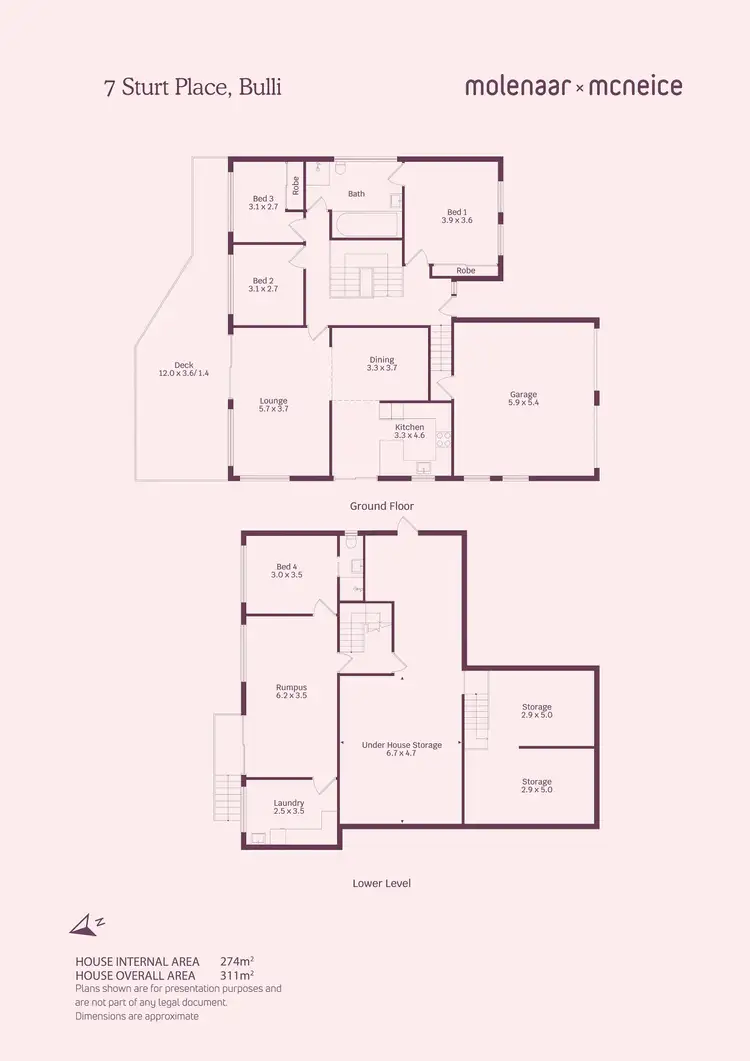 Floorplan of Homely house listing, 7 Sturt Place, Bulli NSW 2516