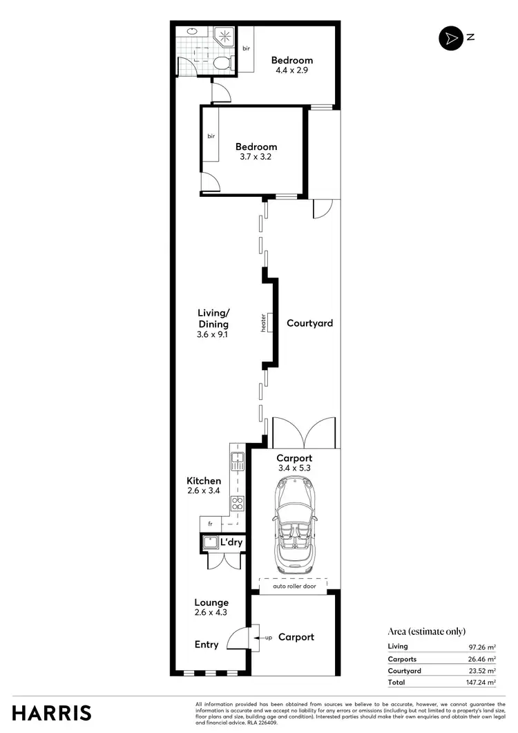 Floorplan of Homely house listing, 42 Nottage Road, Lightsview SA 5085