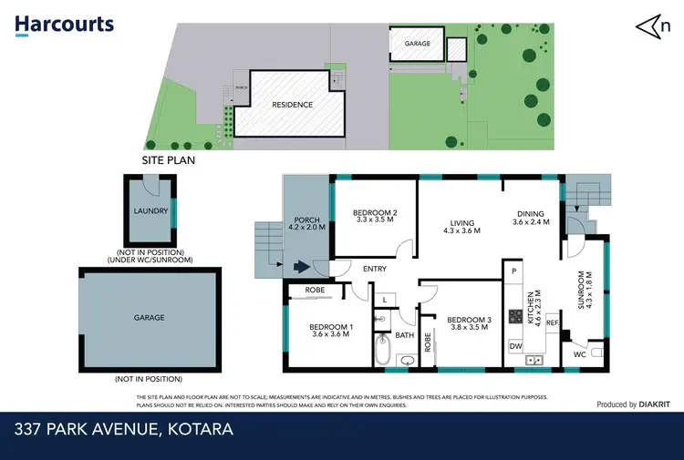 Floorplan of Homely house listing, 337 Park Avenue, Kotara NSW 2289