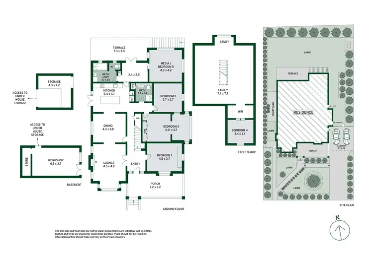 Floorplan of Homely house listing, 6 Knowlman Avenue, Pymble NSW 2073