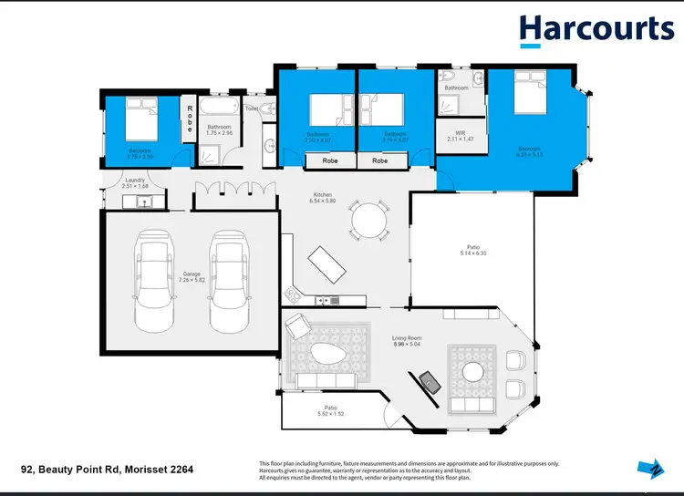 Floorplan of Homely house listing, 92 Beauty Point Road, Morisset NSW 2264