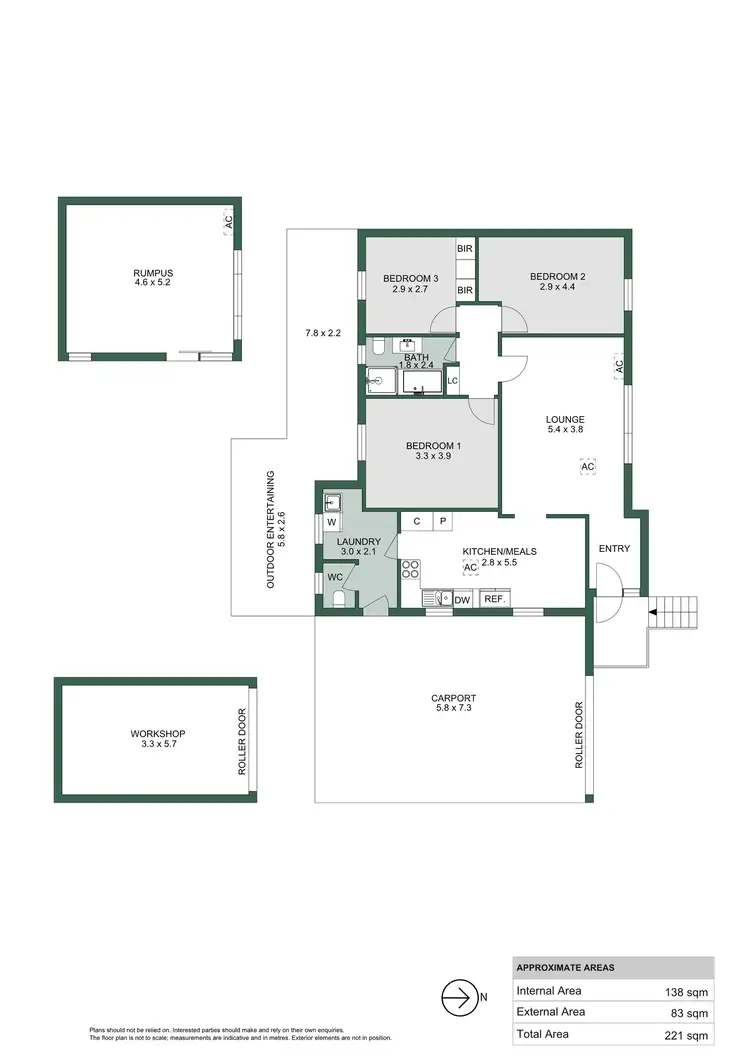 Floorplan of Homely house listing, 43 Linger Crescent, Elizabeth Downs SA 5113