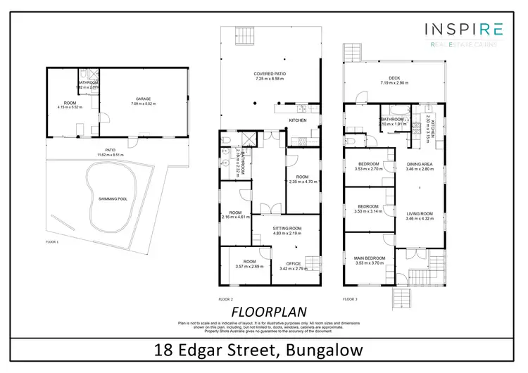 Floorplan of Homely house listing, 18 Edgar Street, Bungalow QLD 4870