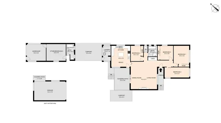 Floorplan of Homely house listing, 46 Wicks Road, North Ryde NSW 2113