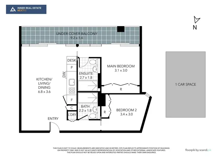 Floorplan of Homely apartment listing, 1115/152 Sturt Street, Southbank VIC 3006