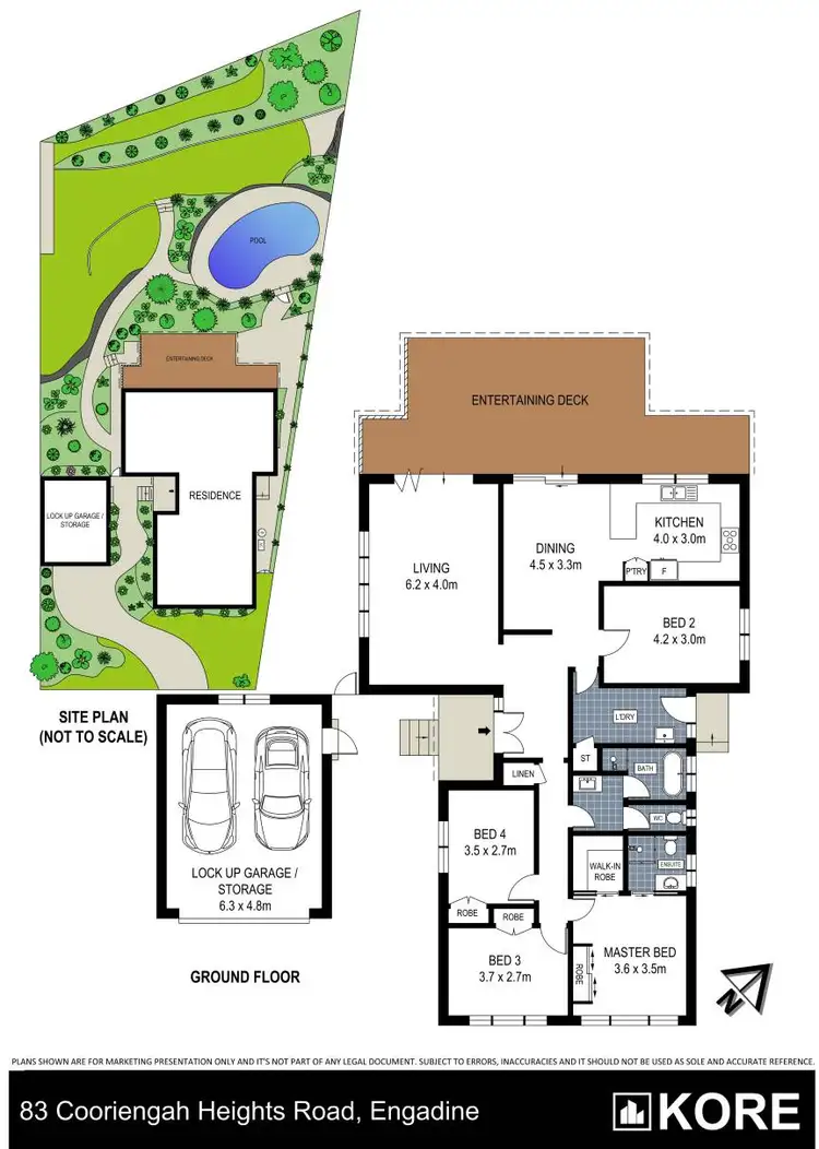 Floorplan of Homely house listing, 83 Cooriengah Heights Road, Engadine NSW 2233
