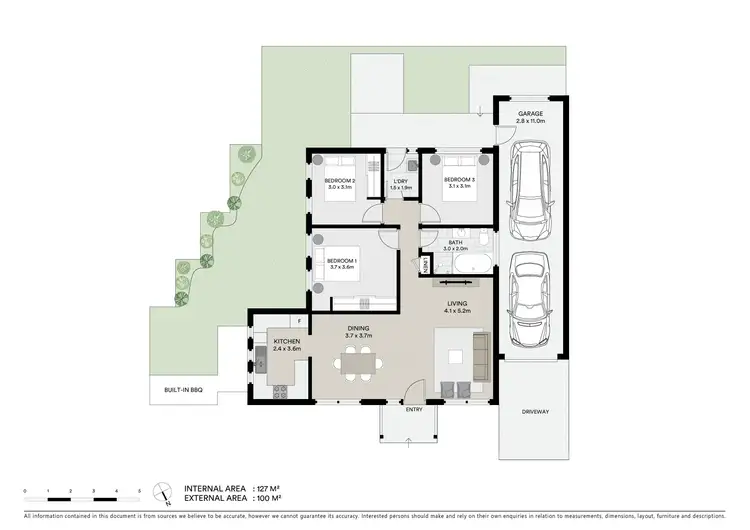 Floorplan of Homely villa listing, 1/451 Rocky Point Road, Sans Souci NSW 2219