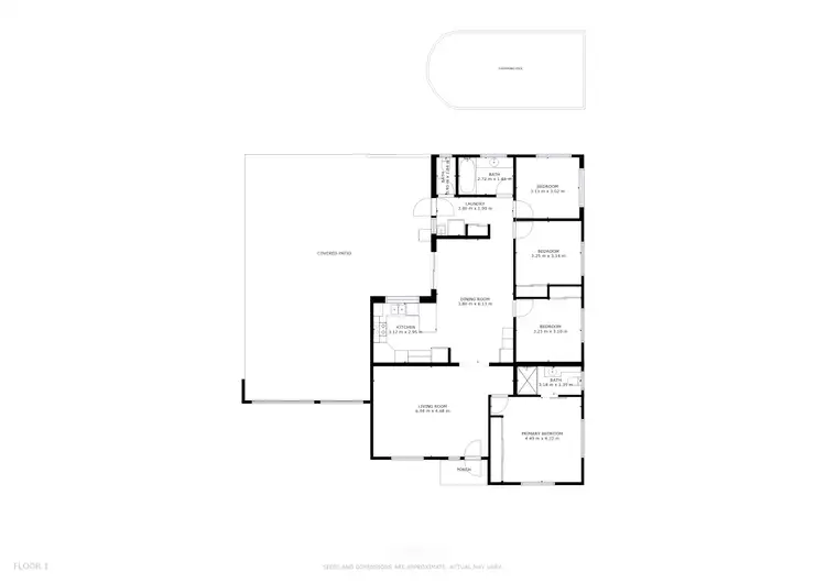 Floorplan of Homely house listing, 3 Natale Street, Edmonton QLD 4869