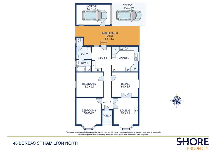 Floorplan of Homely house listing, 48 Boreas Road, Hamilton North NSW 2292