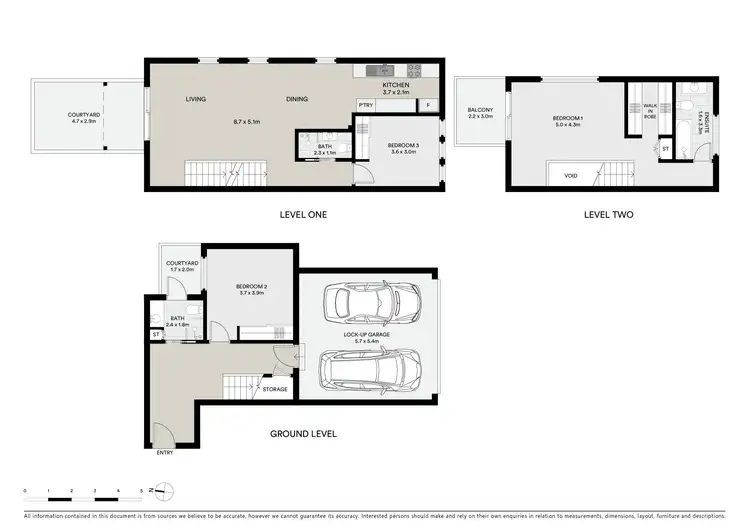 Floorplan of Homely townhouse listing, 4/9 Marine Avenue, St Kilda VIC 3182