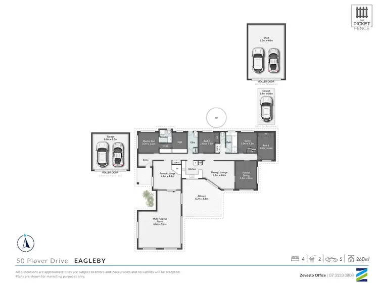 Floorplan of Homely rural property listing, 50 Plover Drive, Eagleby QLD 4207