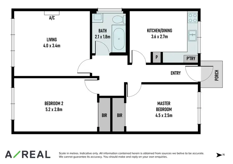 Floorplan of Homely apartment listing, 1/25 Omama Road, Murrumbeena VIC 3163