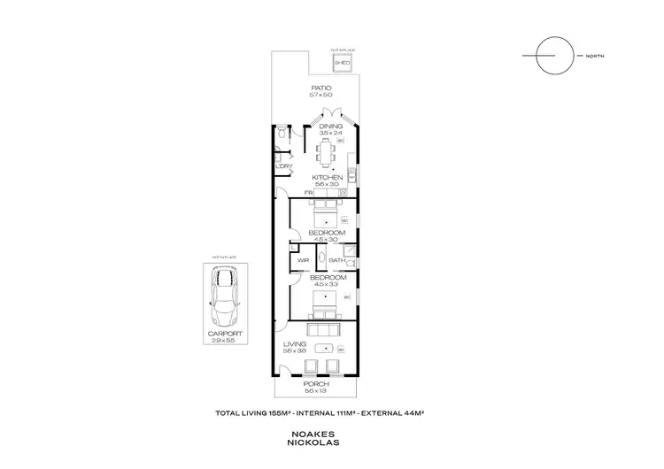 Floorplan of Homely house listing, 167A Brighton Road, Somerton Park SA 5044