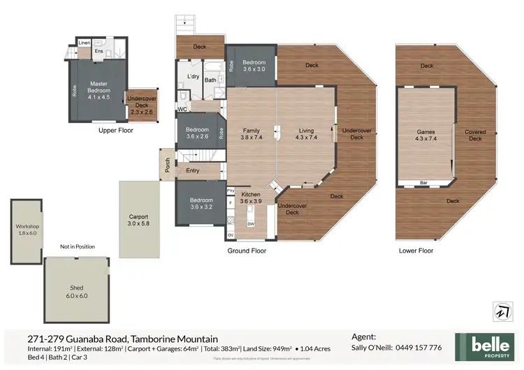 Floorplan of Homely house listing, 271-279 Guanaba Road, Tamborine Mountain QLD 4272