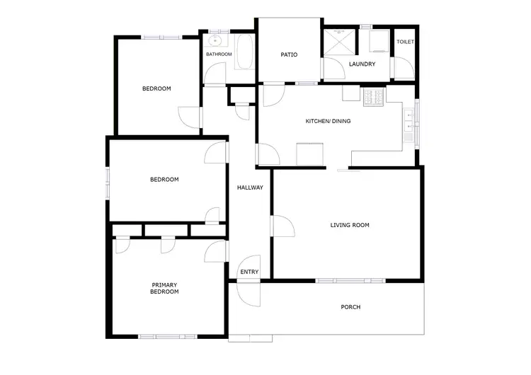 Floorplan of Homely house listing, 56 Tenth Street, Mildura VIC 3500