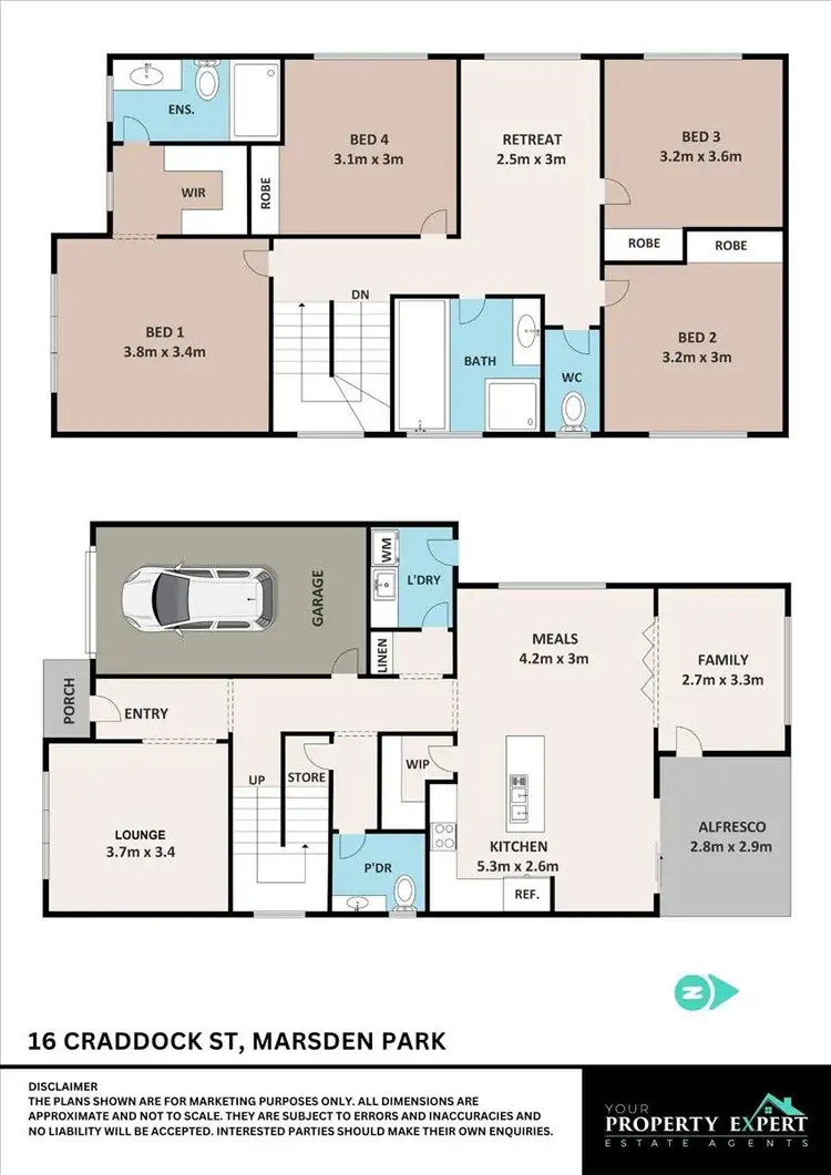 Floorplan of Homely house listing, 16 Craddock Street, Marsden Park NSW 2765