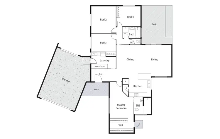 Floorplan of Homely house listing, 86 Spowers Circuit, Holder ACT 2611