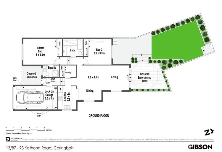 Floorplan of Homely villa listing, 13/87-93 Yathong Road, Caringbah NSW 2229