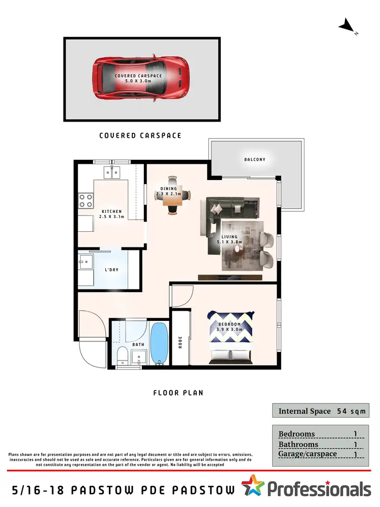 Floorplan of Homely apartment listing, 5/16-18 Padstow Parade, Padstow NSW 2211