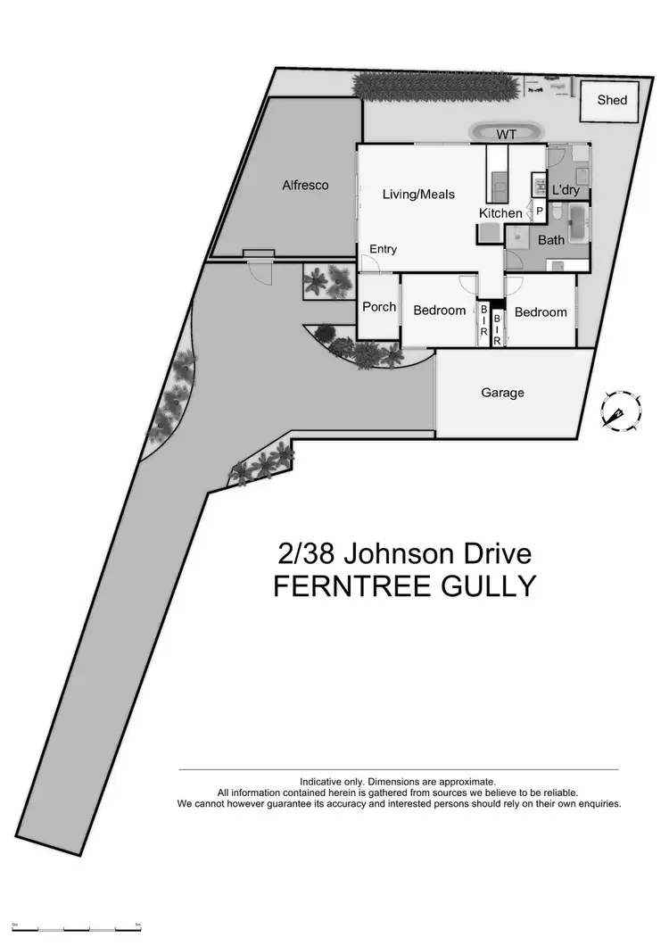 Floorplan of Homely unit listing, 2/38 Johnson Drive, Ferntree Gully VIC 3156