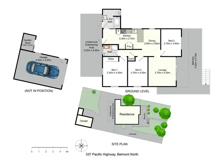 Floorplan of Homely house listing, 337 Pacific Highway, Belmont North NSW 2280