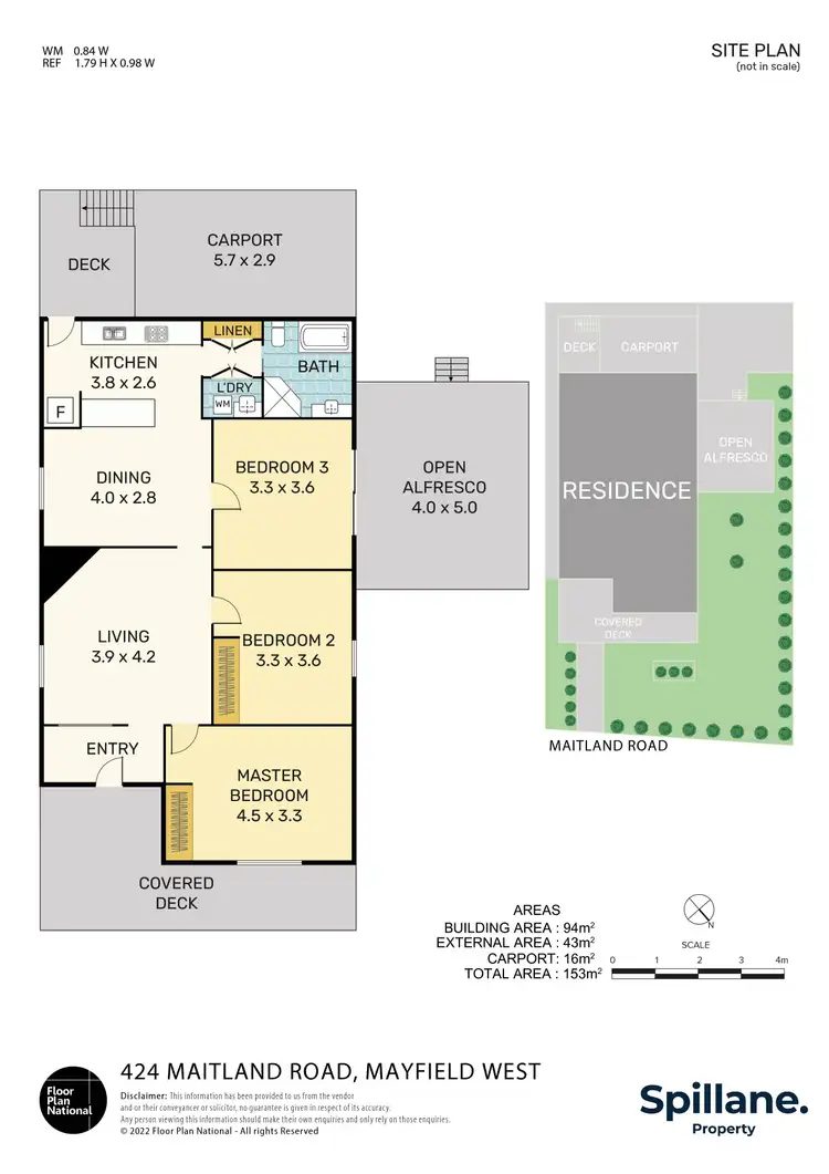 Floorplan of Homely house listing, 424 Maitland Road, Mayfield West NSW 2304
