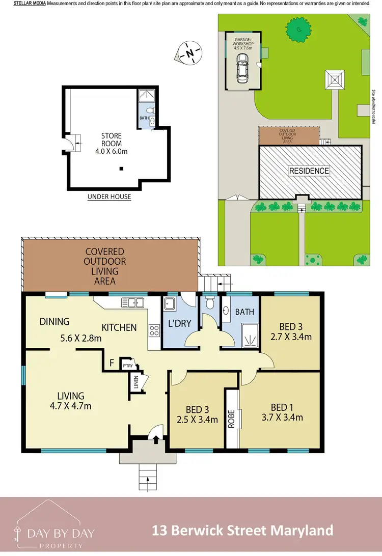 Floorplan of Homely house listing, 13 Berwick Crescent, Maryland NSW 2287