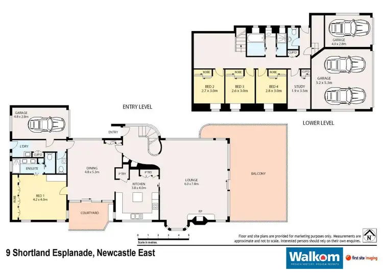 Floorplan of Homely house listing, 9 Shortland Esplanade, Newcastle East NSW 2300