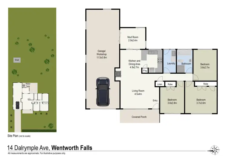 Floorplan of Homely house listing, 14 Dalrymple Avenue, Wentworth Falls NSW 2782