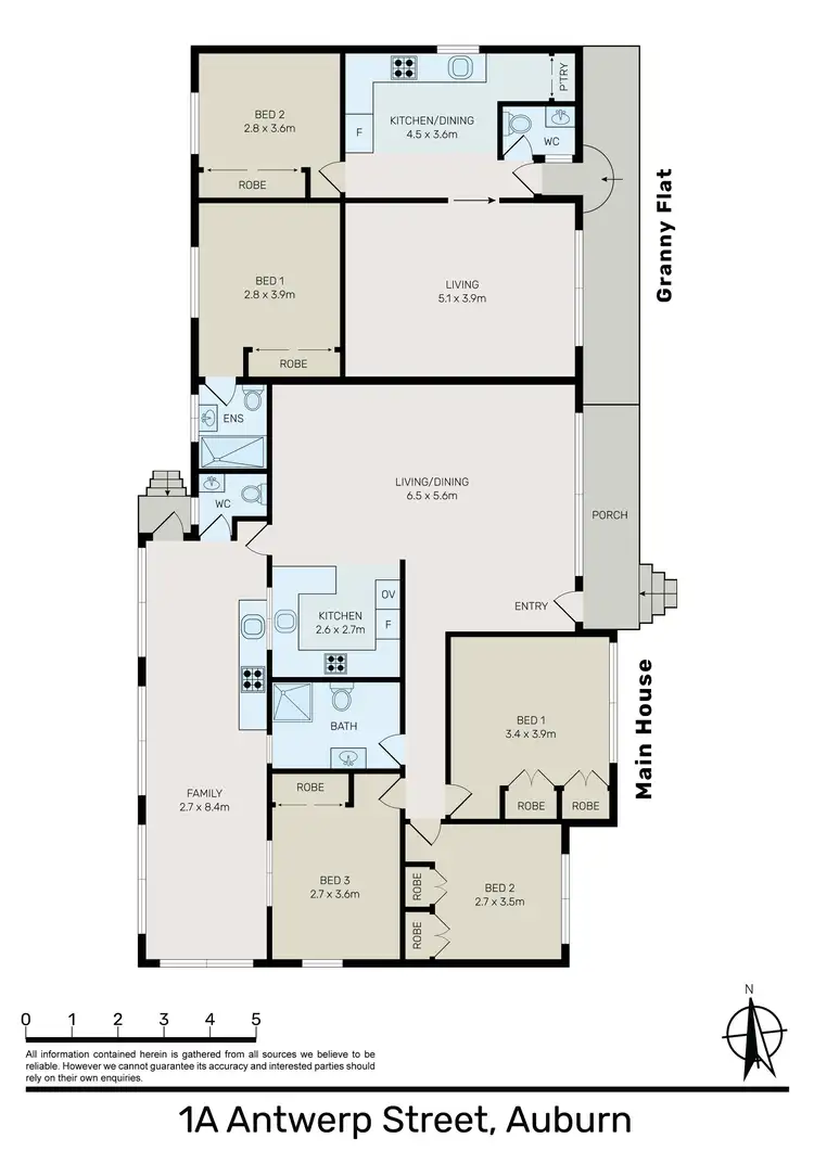 Floorplan of Homely house listing, 1A Antwerp Street, Auburn NSW 2144