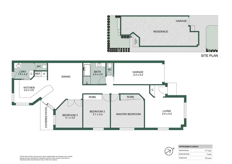 Floorplan of Homely villa listing, 30 Florence Street, Cardiff NSW 2285