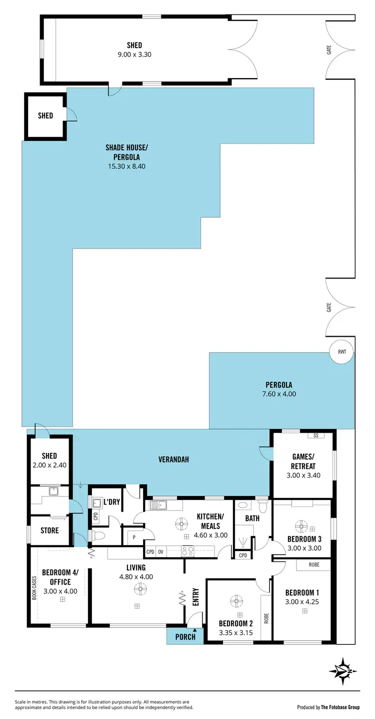 Floorplan of Homely house listing, 25 Archerfield Avenue, Christies Beach SA 5165