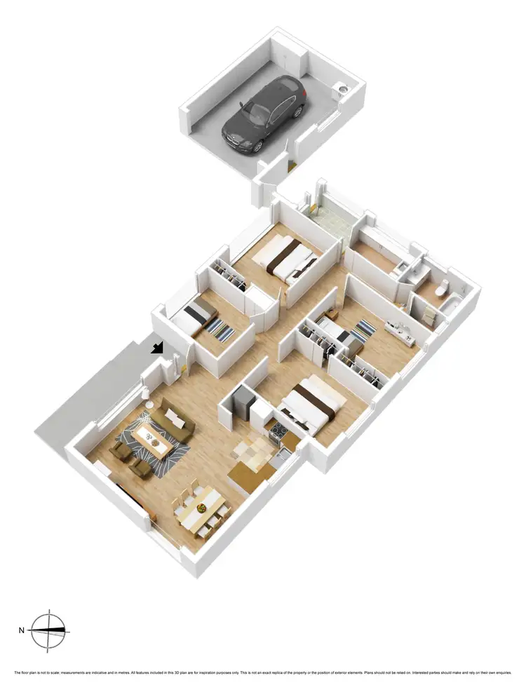 Floorplan of Homely house listing, 12 Mapledene Court, Sunshine West VIC 3020