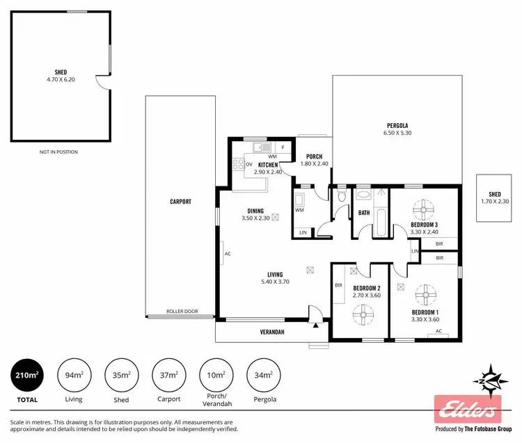 Floorplan of Homely house listing, 96 Alawoona Road, Munno Para SA 5115