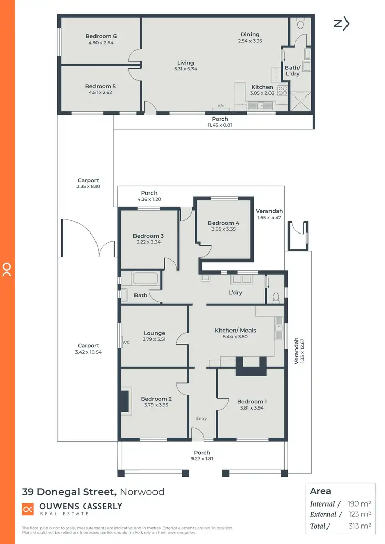 Floorplan of Homely house listing, 39 Donegal Street, Norwood SA 5067