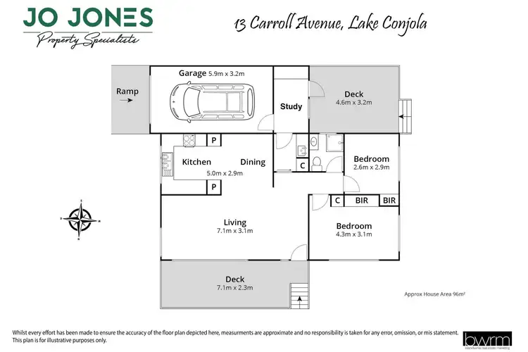 Floorplan of Homely house listing, 13 Carroll Avenue, Lake Conjola NSW 2539