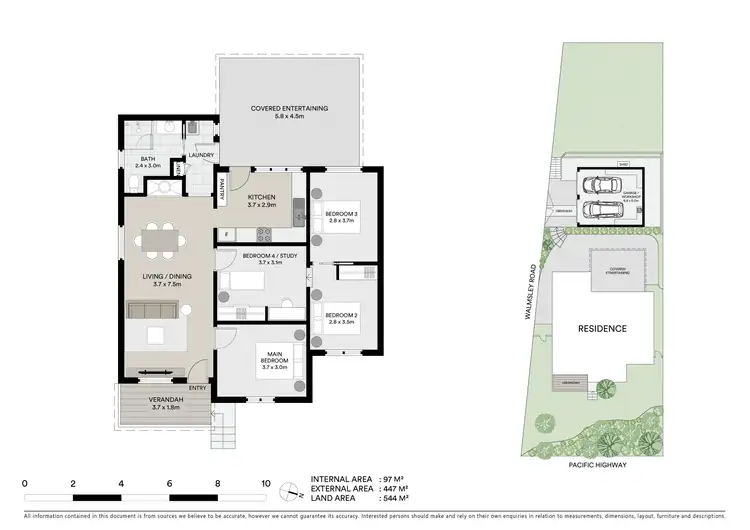 Floorplan of Homely house listing, 1 Pacific Highway, Ourimbah NSW 2258