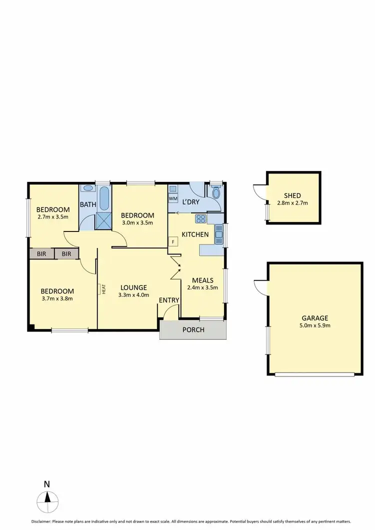 Floorplan of Homely house listing, 220 Gap Road, Sunbury VIC 3429